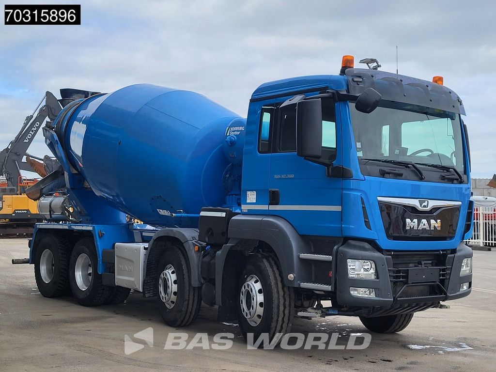 MAN TGS 32.360 8X4 9m3 Stetter Mixer Euro 6 Full Steel