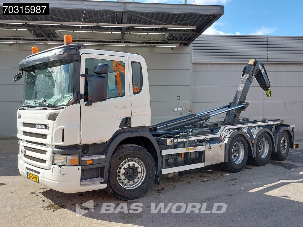 Scania P360 8X4 26t HIAB Hooklift Automatic Euro 5