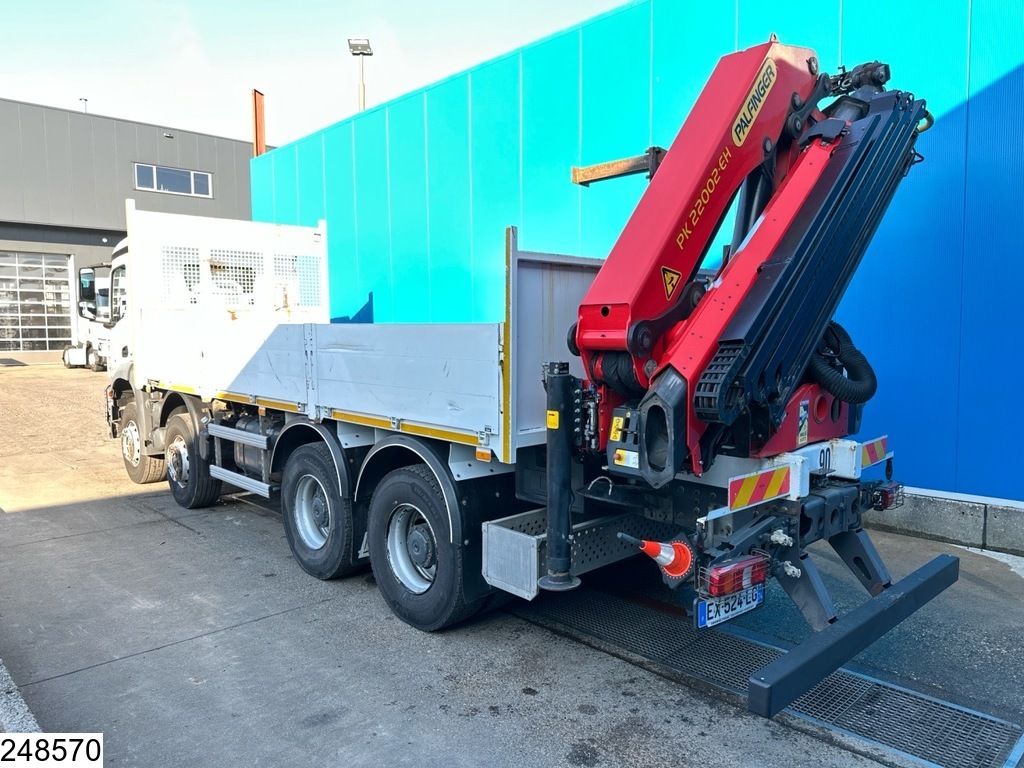 Mercedes Arocs 3240 EURO 6, 8X4, Palfinger, Remote, Leaf Spring