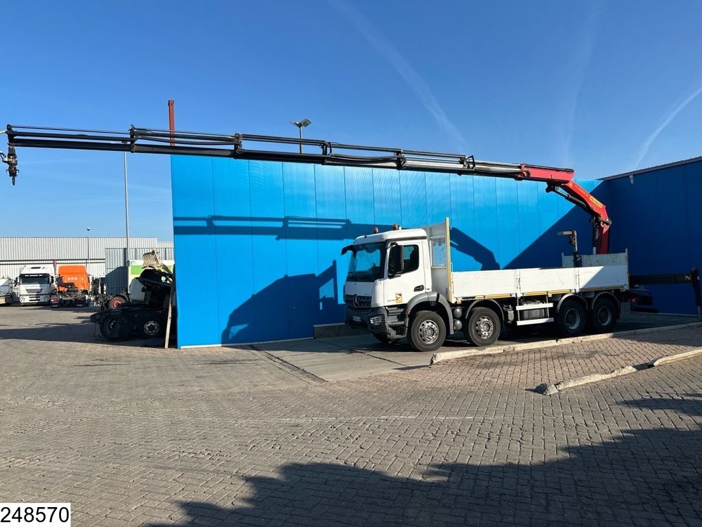 Mercedes Arocs 3240 EURO 6, 8X4, Palfinger, Remote, Leaf Spring