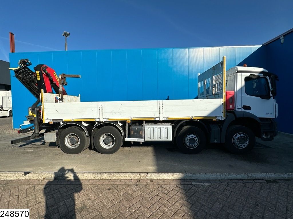 Mercedes Arocs 3240 EURO 6, 8X4, Palfinger, Remote, Leaf Spring