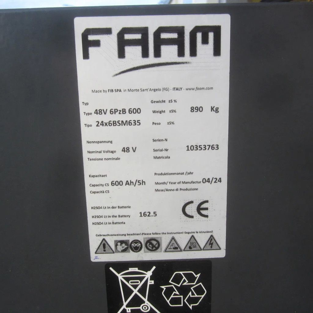 Hyster J1.60 XMT, elek, triplex, side shift, accu 2024