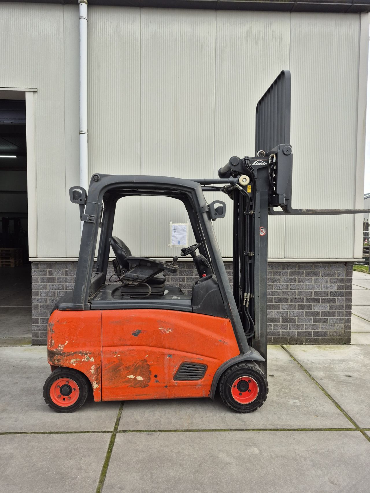 Linde E20PHL-01 triplex sideshift vorkversteller 5.220 mm