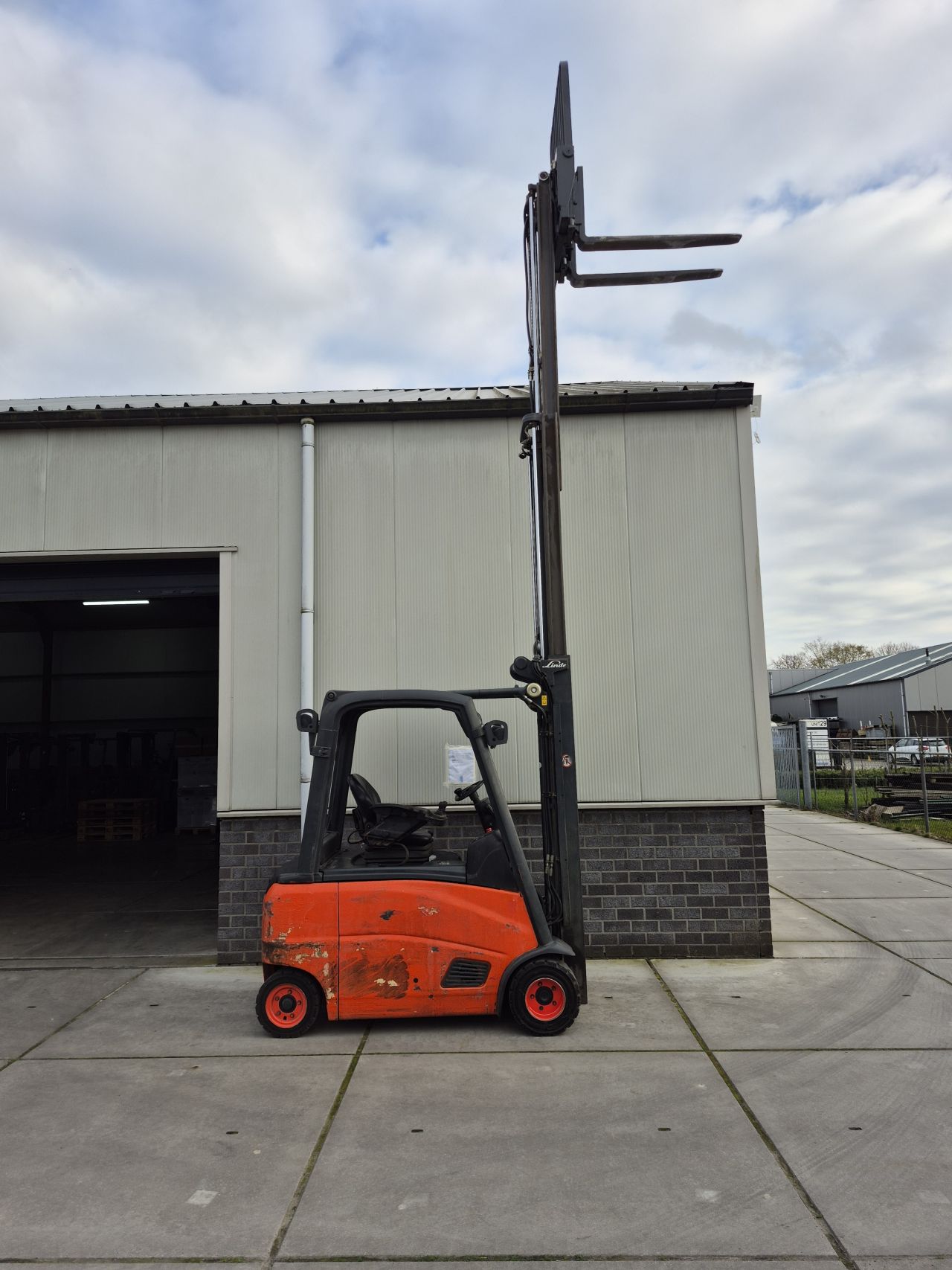 Linde E20PHL-01 triplex sideshift vorkversteller 5.220 mm