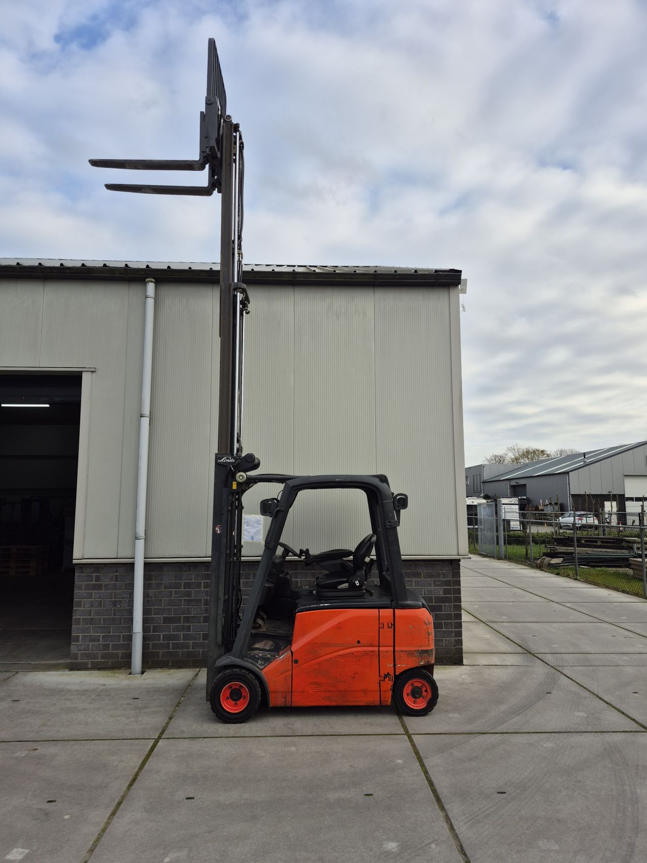 Linde E20PHL-01 triplex sideshift vorkversteller 5.220 mm