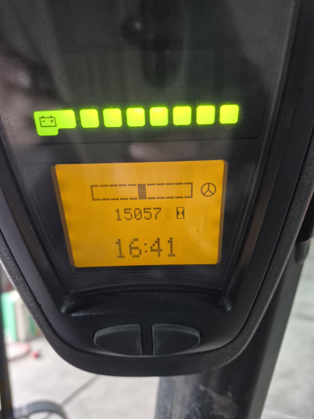 Linde E20PHL-01 triplex sideshift vorkversteller 5.220 mm