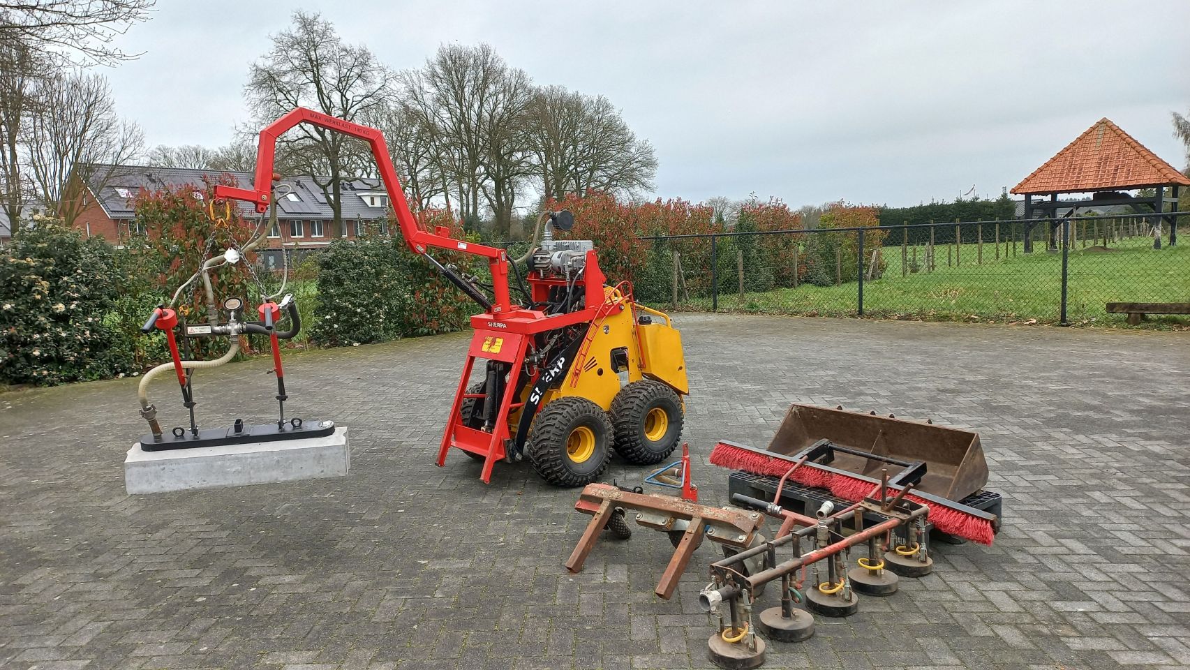 Sherpa 100 met bandensteller