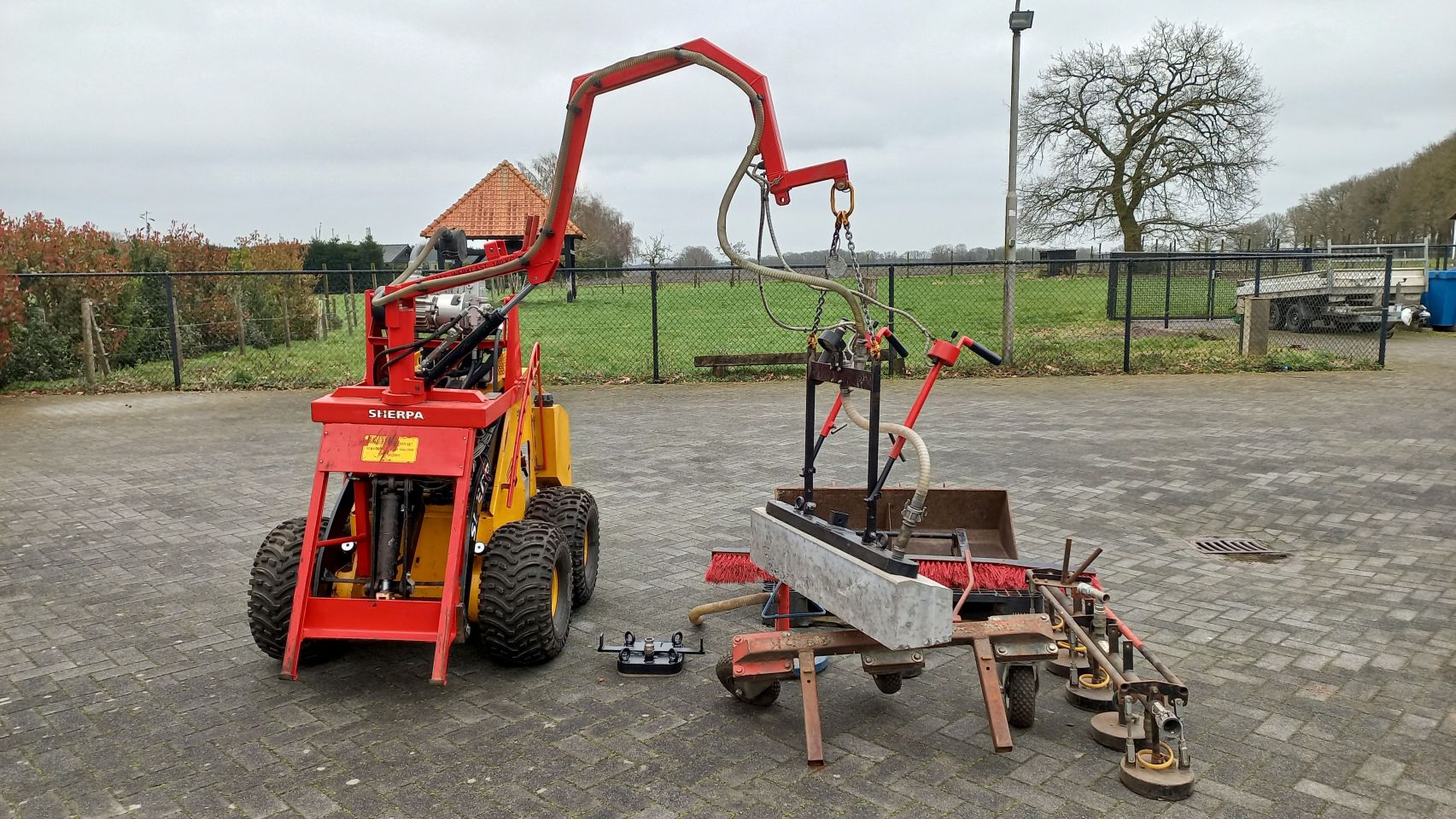 Sherpa 100 met bandensteller