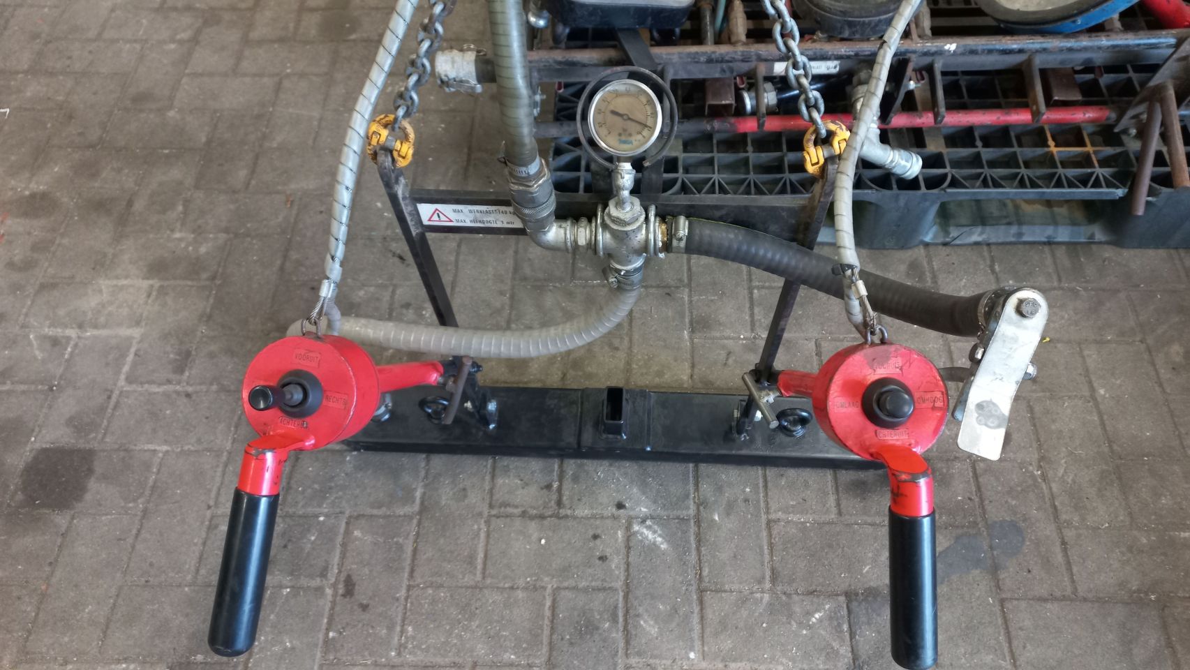 Sherpa 100 met bandensteller