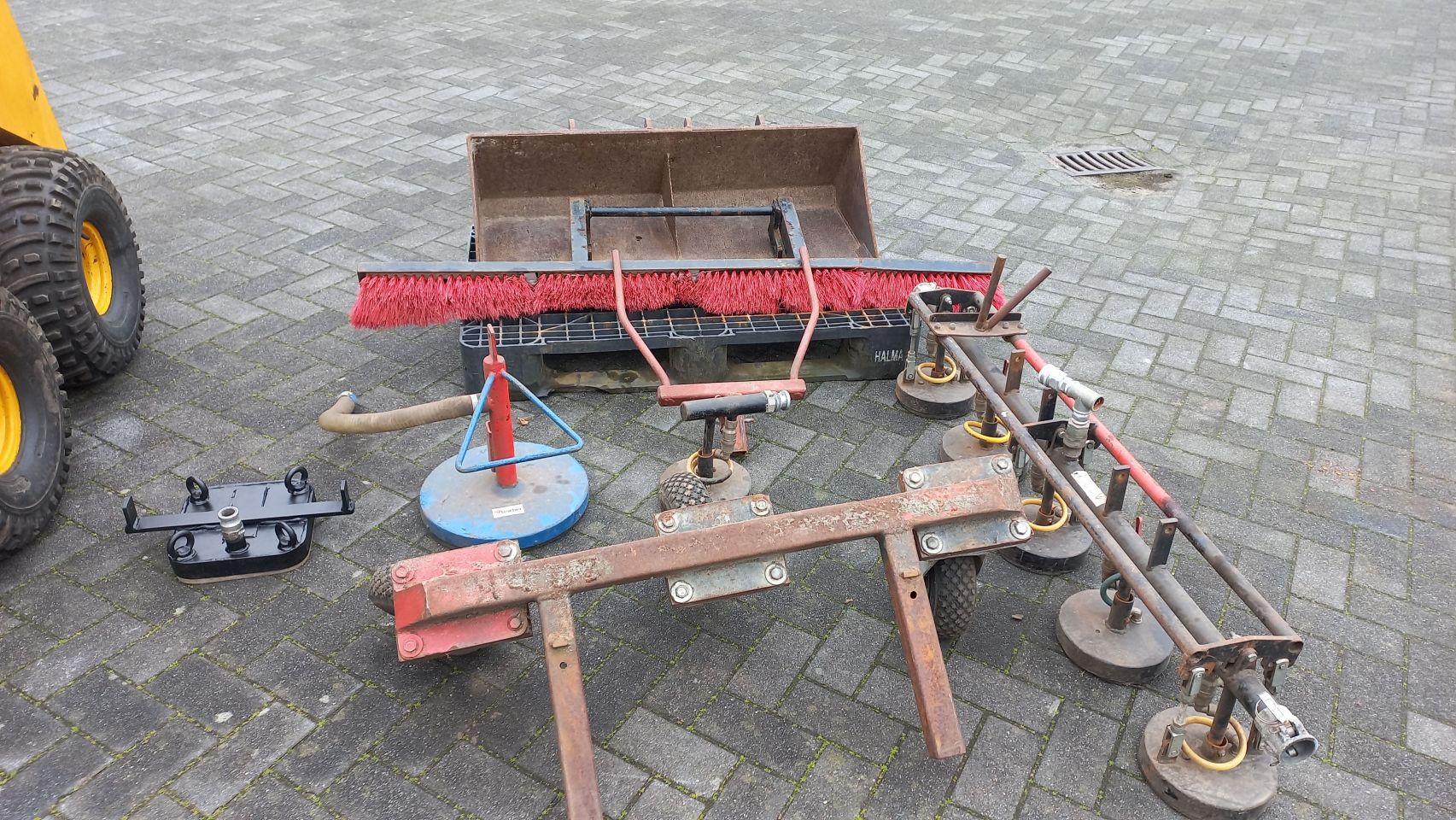 Sherpa 100 met bandensteller