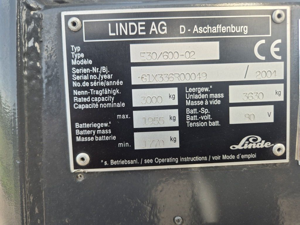 Linde E30/600-02