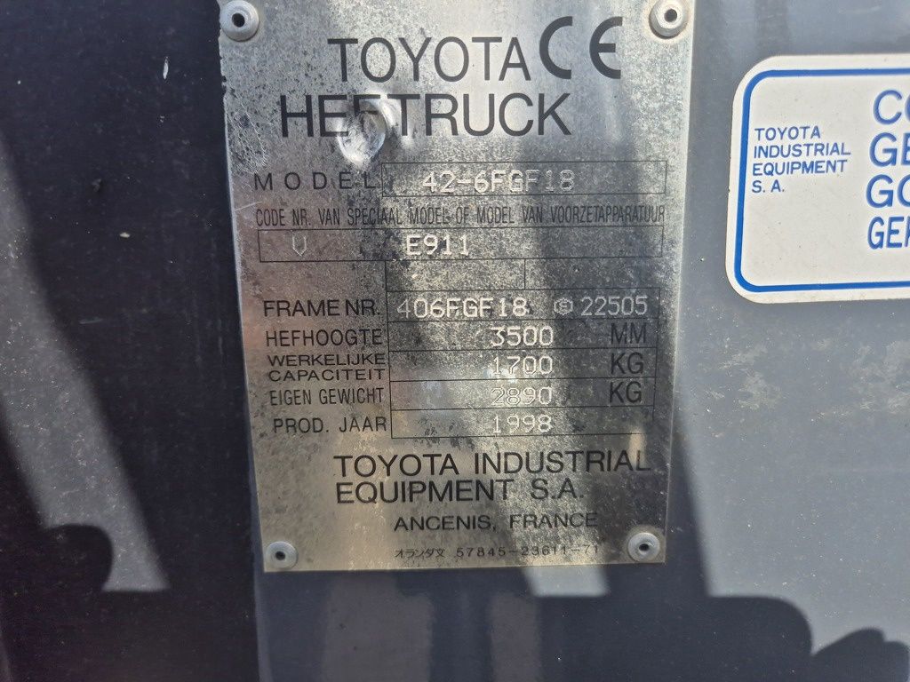 Toyota 42-6FGF18
