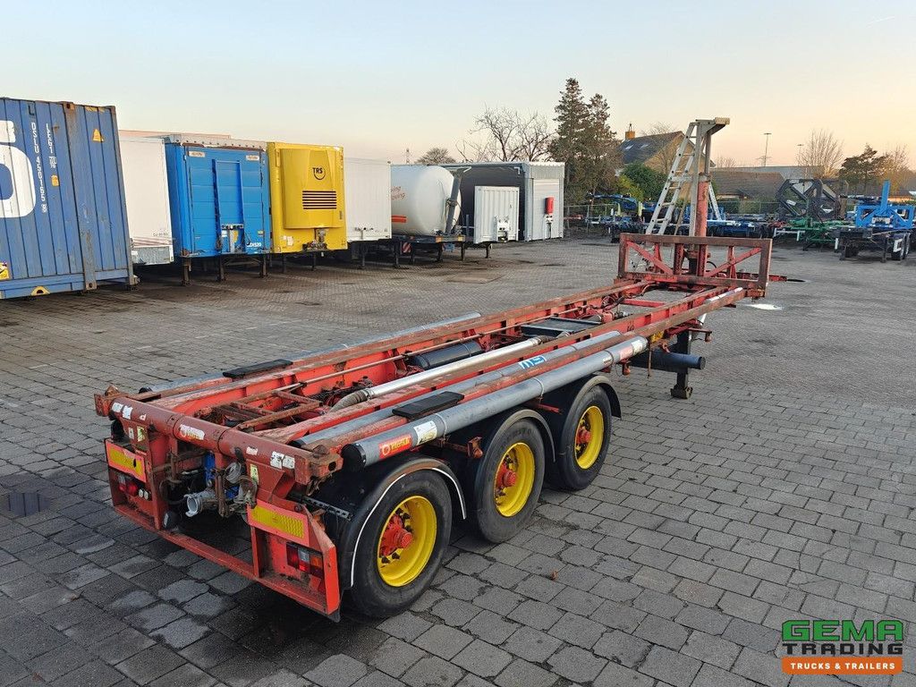 Tinsley TT1527/40AS 3-achsiger BPW - 30-Fuß-Kippfahrgestell - Drehförderer - Kühler - Trommelbremsen