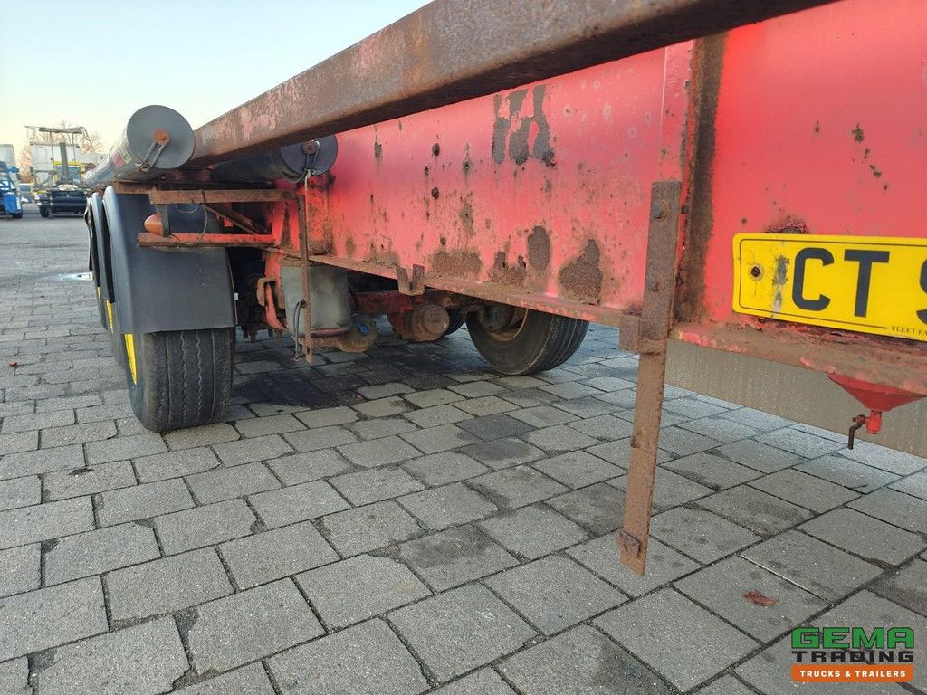 Tinsley TT1527/40AS 3-achsiger BPW - 30-Fuß-Kippfahrgestell - Drehförderer - Kühler - Trommelbremsen