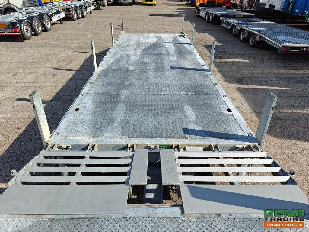 DAF CF 430 FAX 8x2/6 Day Cab Euro6D - Maschinentransporter + 2-Achs-Anhänger - Hydraulische Rampen - Abnehmbarer 10.000L Wassertank - 20.000km! Original