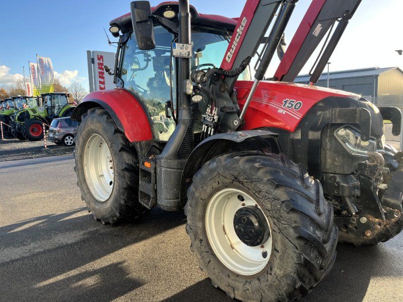 Case MAXXUM 150 CVX, QUICKE Q66 Frontlader, nur 4.918 h !