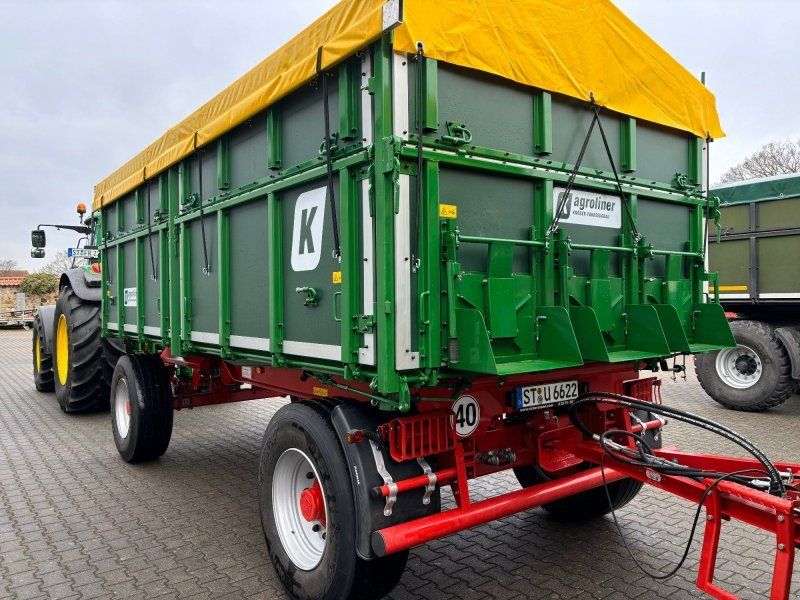 Kröger 18to Kunststoffbordwand ohne Portal Interne Nr. 40754