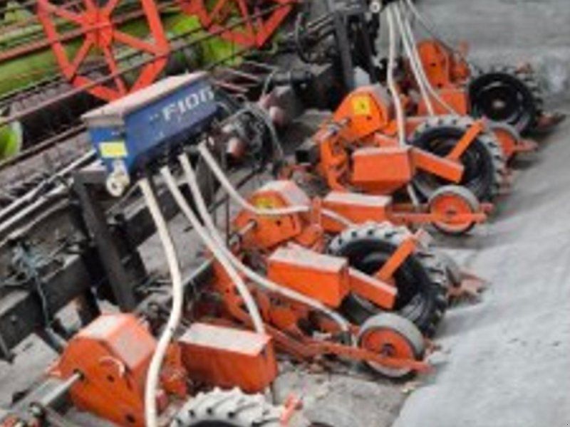 Stanhay 6 rækket cellehjulsmaskine med gødningsplacering.