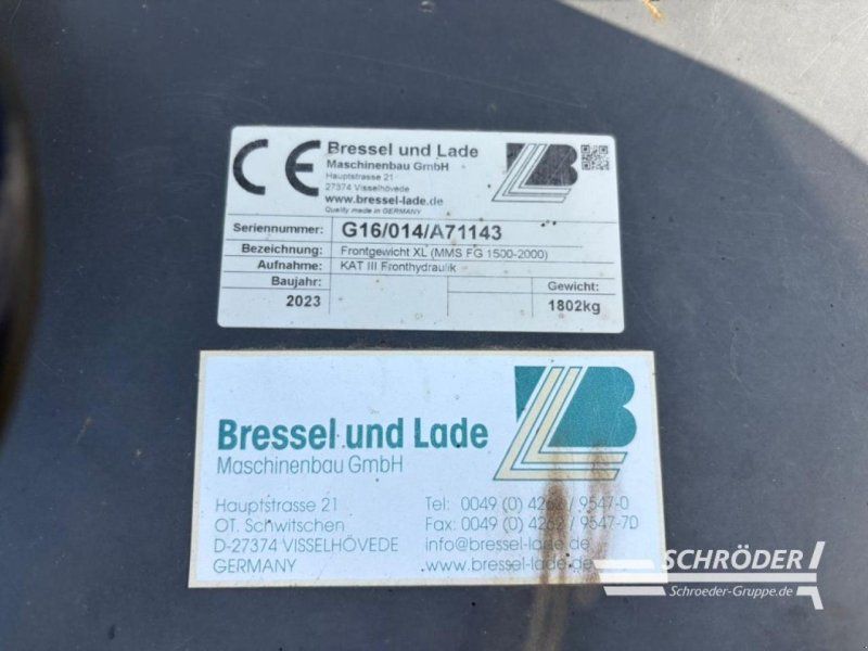 Bressel & Lade FG 1800 (G16) |  | 1800KG