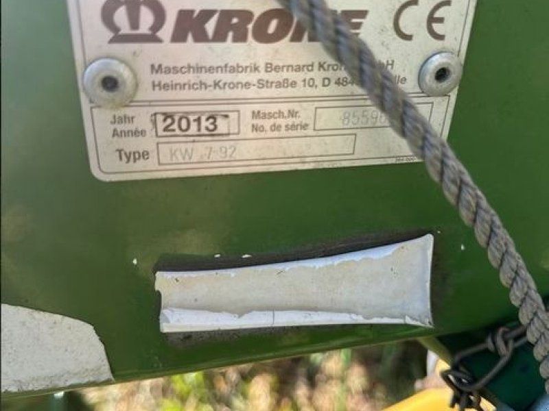 Krone KW 7/92/8
