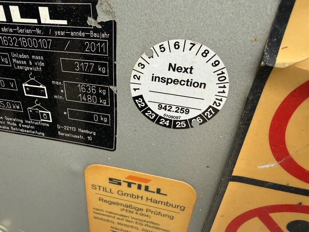 Still elektrische heftruck rx 60-25