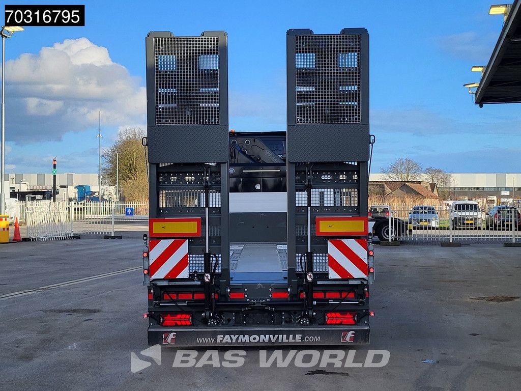 Scania S660 8X2 HMF 9520OK-RCS Crane Kran Fifth wheel Full Air Lift+steering axle