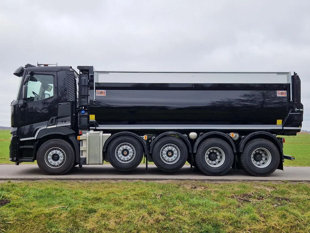 Renault C520 10x4 Quadro 46-ton met AJK achterover kipper