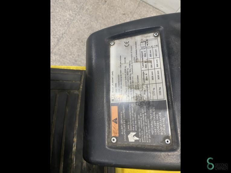 Forklifts Electric Hyster J 1.60 XMT 2006