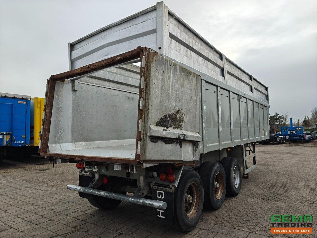 OVA 39OK95 3-Axles BPW - Lift Axle - Tipper 48m³ - Alu/Alu - ALU mats - Drum brakes