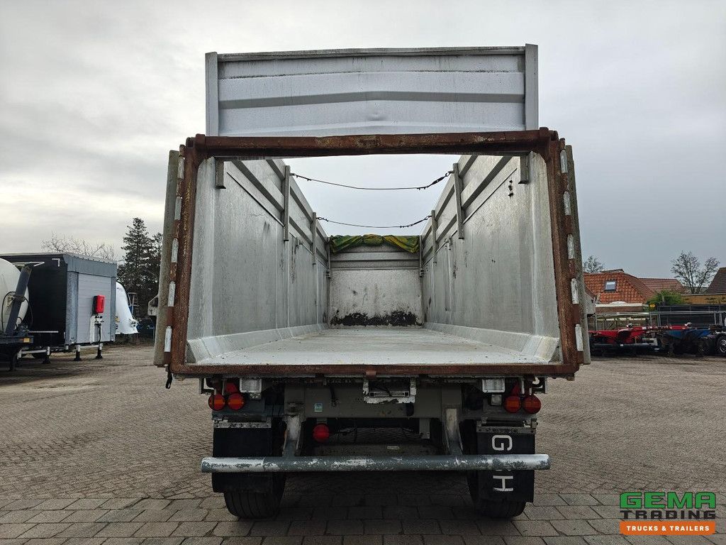 OVA 39OK95 3-Axles BPW - Lift Axle - Tipper 48m³ - Alu/Alu - ALU mats - Drum brakes