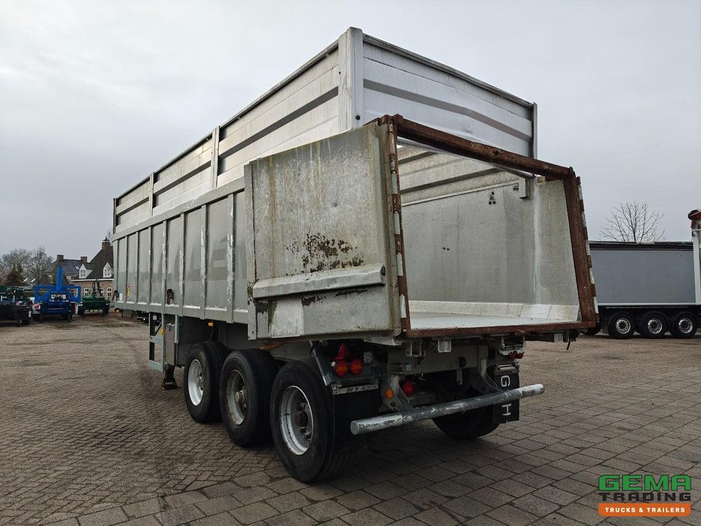 OVA 39OK95 3-Axles BPW - Lift Axle - Tipper 48m³ - Alu/Alu - ALU mats - Drum brakes