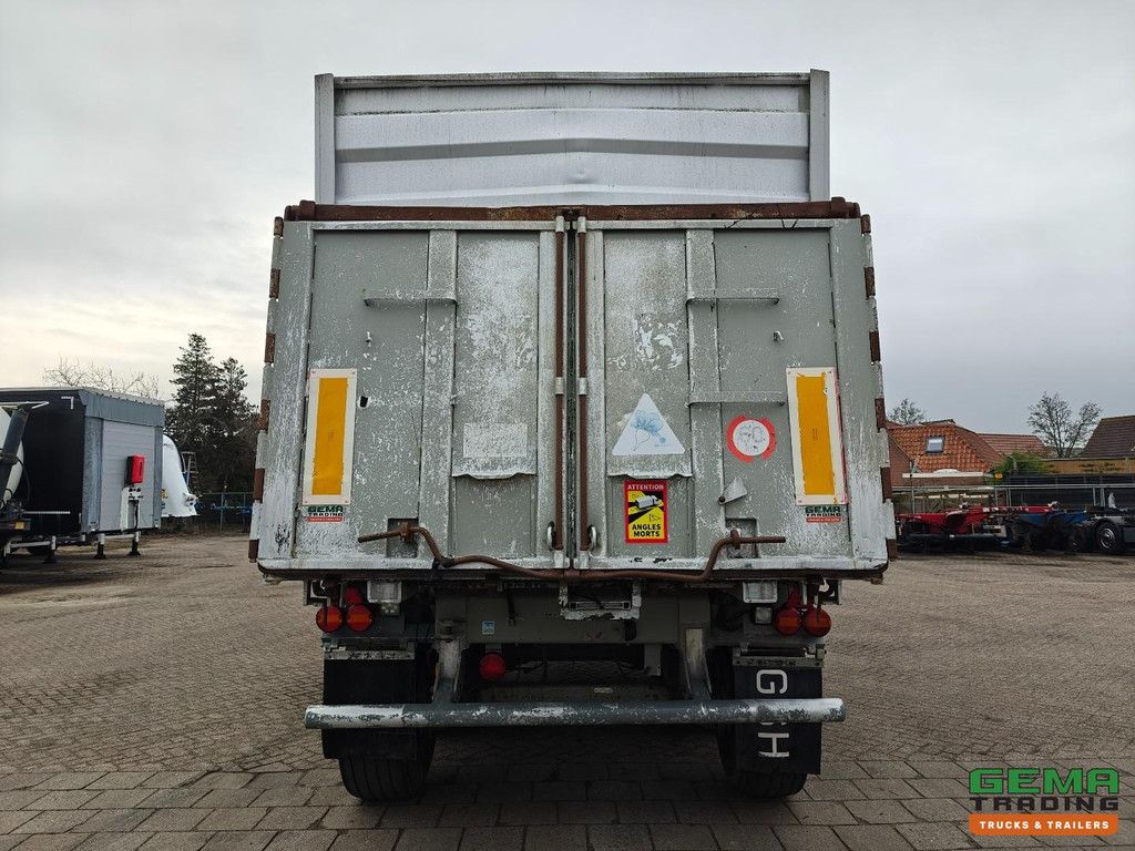 OVA 39OK95 3-Axles BPW - Lift Axle - Tipper 48m³ - Alu/Alu - ALU mats - Drum brakes