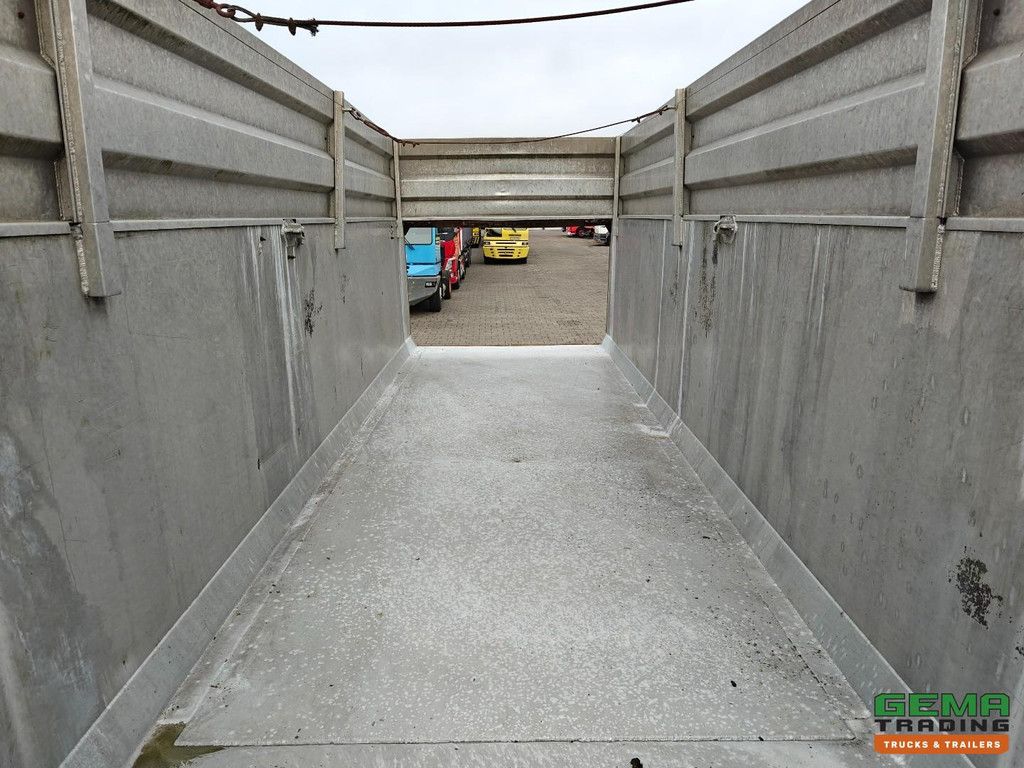 OVA 39OK95 3-Axles BPW - Lift Axle - Tipper 48m³ - Alu/Alu - ALU mats - Drum brakes