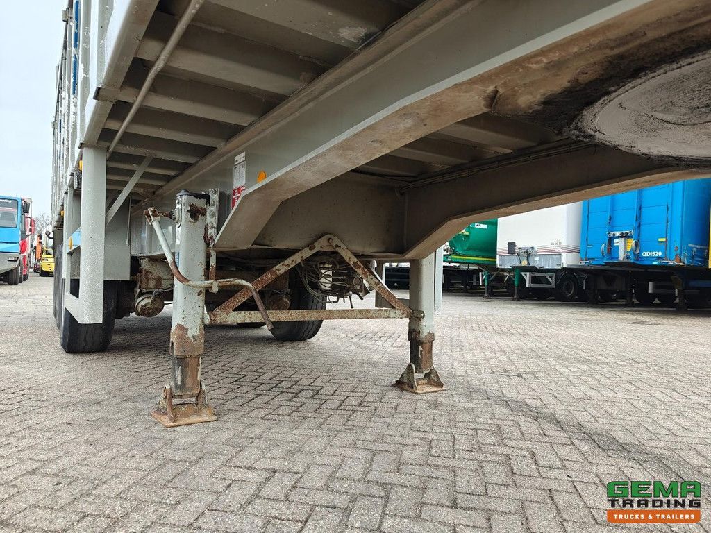 OVA 39OK95 3-Axles BPW - Lift Axle - Tipper 48m³ - Alu/Alu - ALU mats - Drum brakes