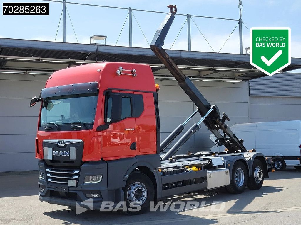 MAN TGX TGX 26.470 6X2 VDL S-21-6200 containersystem Lift+Lenkachse Retarder ACC Navi Euro 6