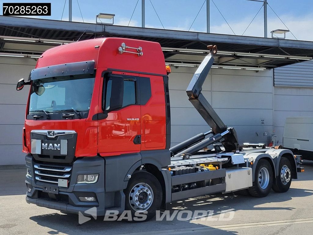 MAN TGX TGX 26.470 6X2 VDL S-21-6200 containersystem Lift+Lenkachse Retarder ACC Navi Euro 6