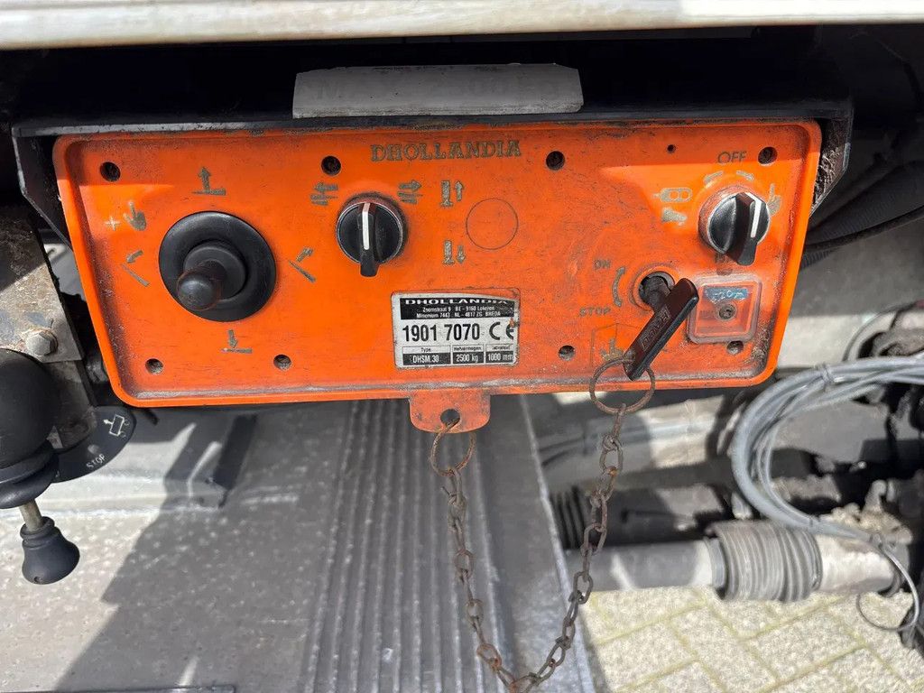 Pacton HEIWO AS-2 Stuuras Dhollandia 2500KG Carrier Vector 1800 D+E NL Trailer