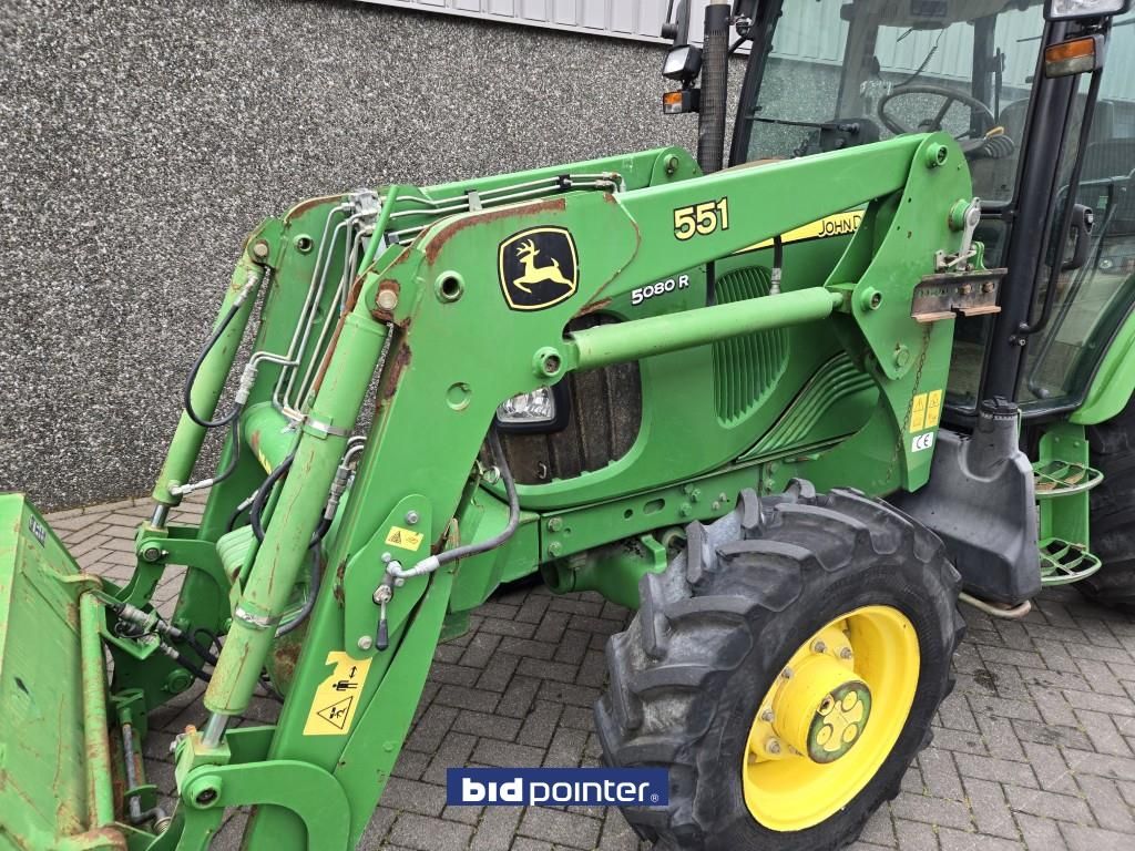 John Deere 5080R with loader