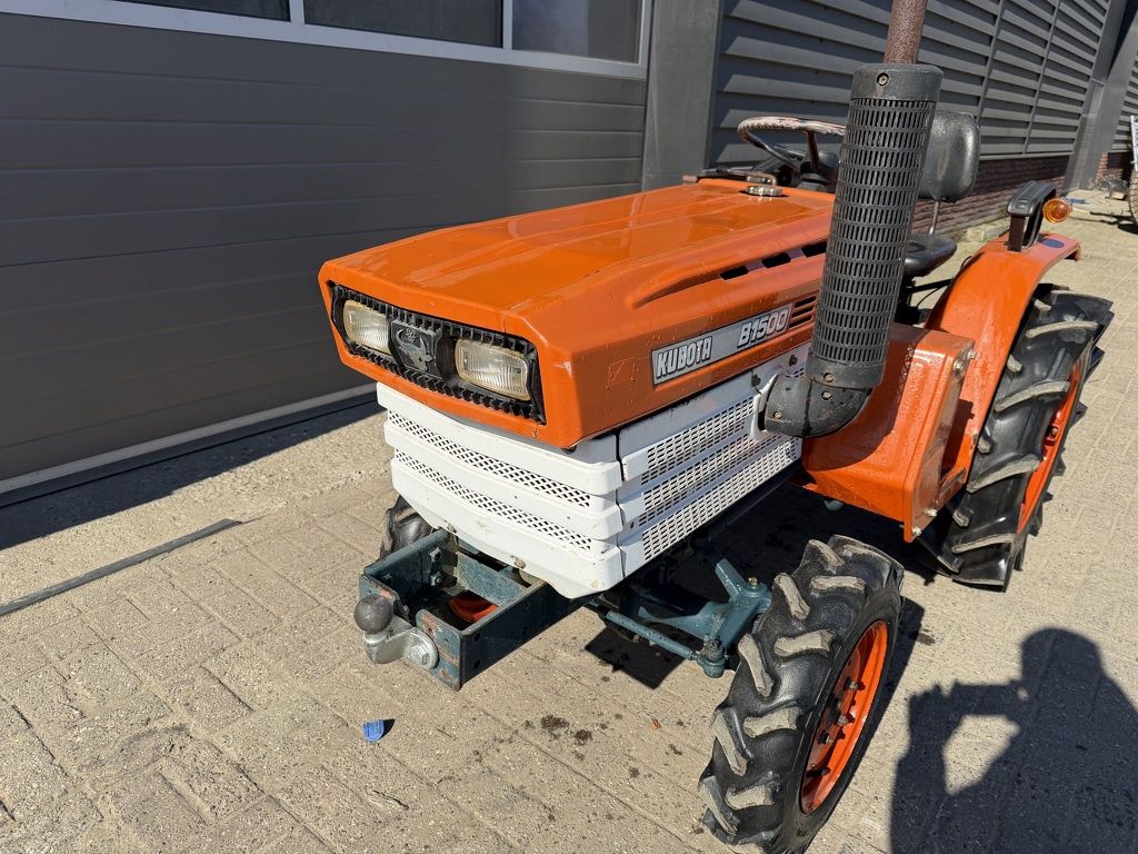 Kubota B1500 4WD 15 PK minitractor