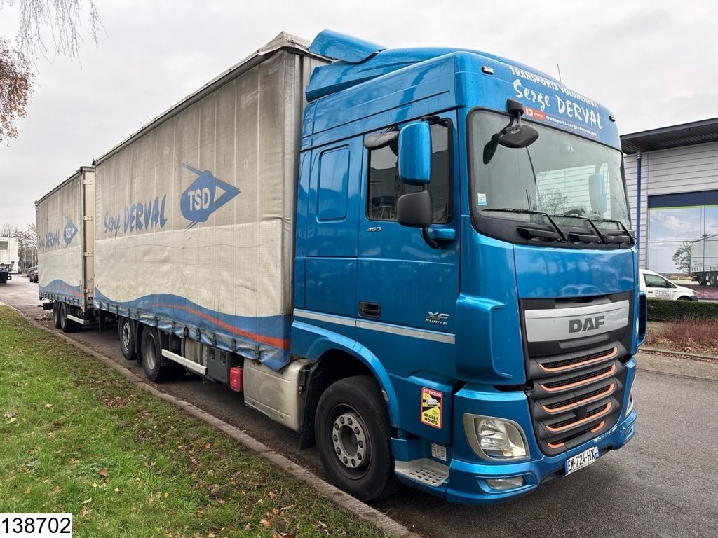 DAF XF 460 6x2, EURO 6, Combi, Standairco, 119 m3
