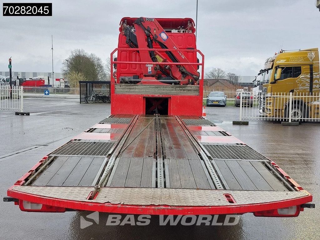 DAF XF 440 6X2 NL-Truck Transporter HMF 900-K2 Kran Winch Lift-Lenkachse Euro 6