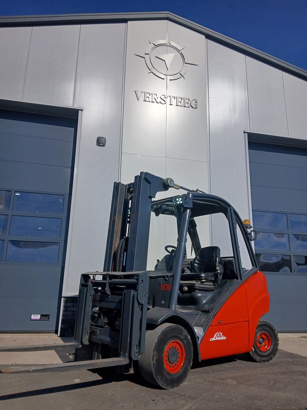 Linde H30D met vorkenversteller