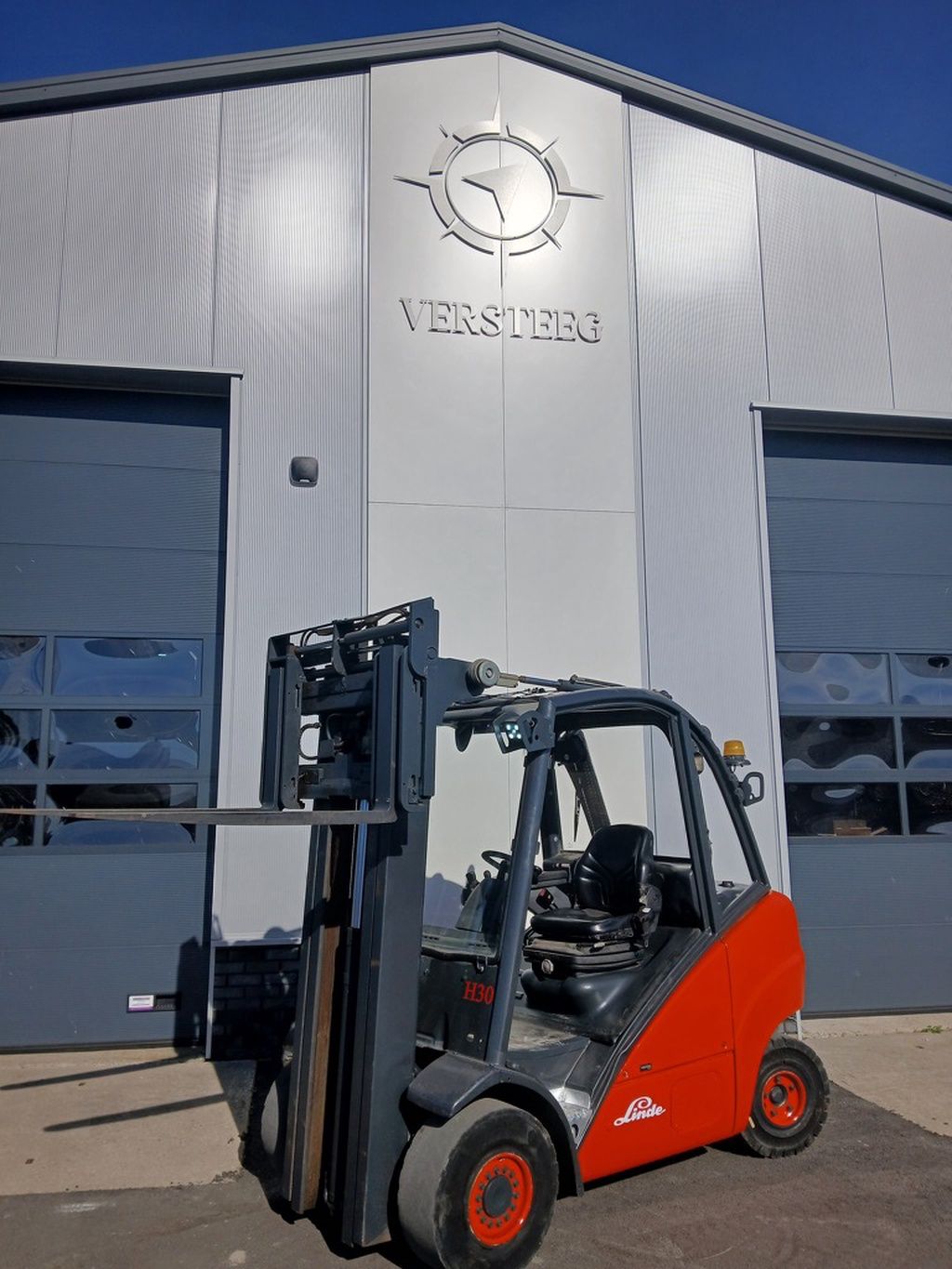 Linde H30D met vorkenversteller