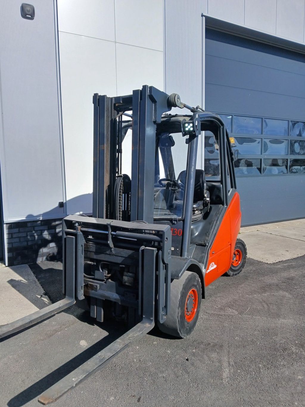 Linde H30D met vorkenversteller