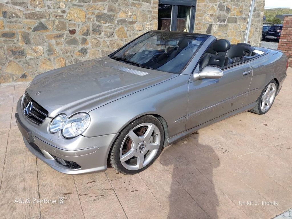 Cabriolet Mercedes-Benz CLK55 AMG Benzine 367pk 2003