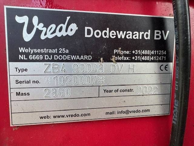 Vredo ZB4 90048 DV H Zodebemester