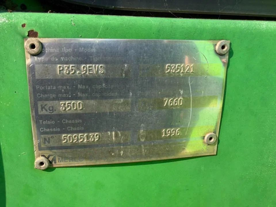 Merlo Verreiker One en Only met achtergraver !!