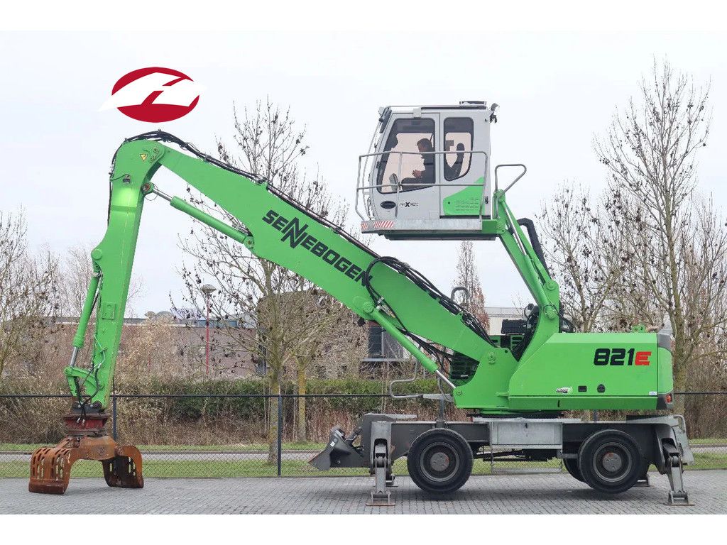 Sennebogen 821E | 821 E | SORTING GRAB | DOZERBLADE | GREAT CONDITION