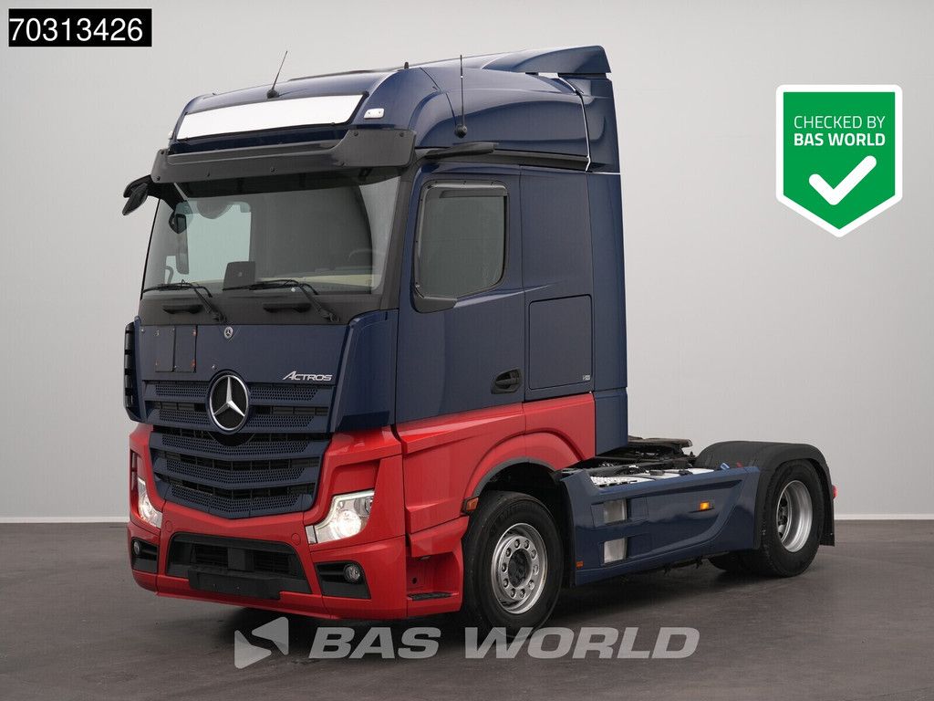 Mercedes Actros 1846 4X2 Bigspace Retarder 2xTanks Mirrorcam Navi