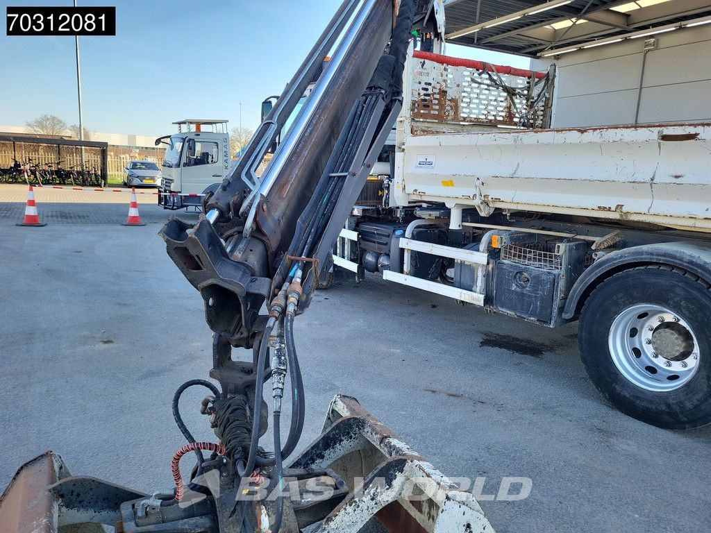 Volvo FMX 330 4X2 Palfinger PK16001-KA Crane Tipper Full Steel Euro 5